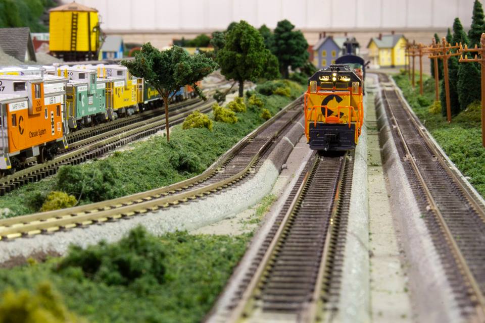 Chessie coming down the tracks